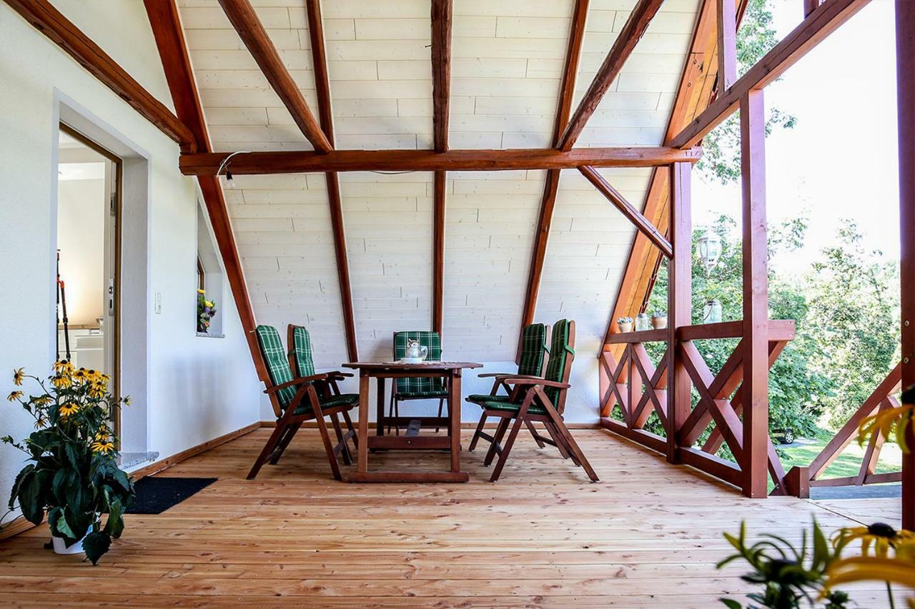 Ferienwohnung Im Schlossgarten Herbsleben エクステリア 写真
